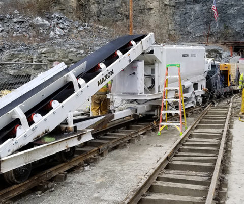 Rail-Mounted Electric Equipment for Atlanta Water Supply Tunnel
