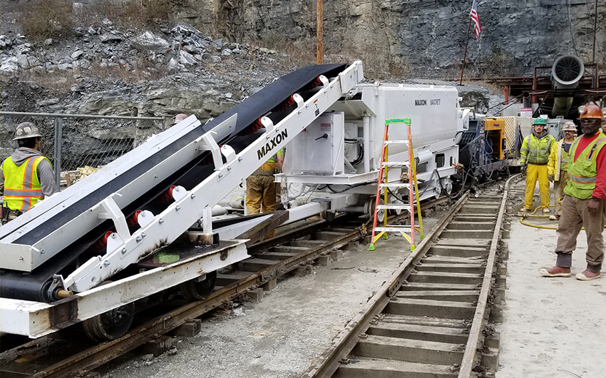 Rail-Mounted Electric Equipment for Atlanta Water Supply Tunnel