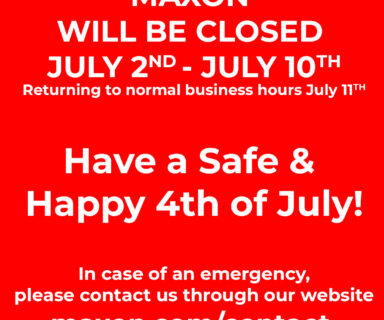 WE ARE CLOSED JULY 2ND-JULY10TH !