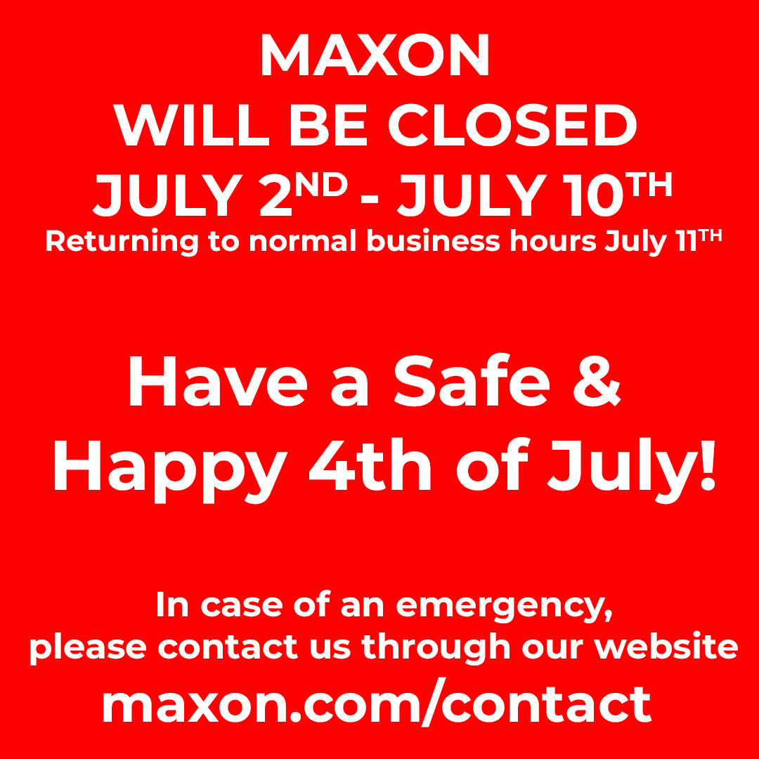 WE ARE CLOSED JULY 2ND-JULY10TH !